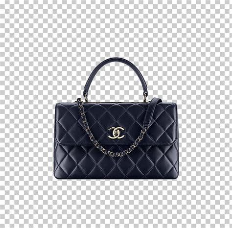 Tote Bag Chanel Leather Handbag Png Clipart Bag Baggage Black