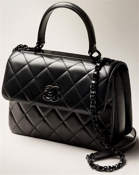 Chanel Trendy Cc So Black Bag Bragmybag