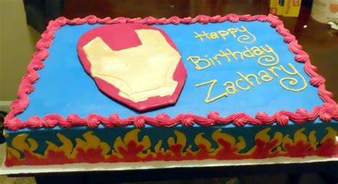 Iron Man Birthday Cake - CakeCentral.com