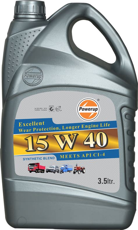 Powerup 15W 40 CI 4 High Performance Commercial Multi Grade Engine Oil