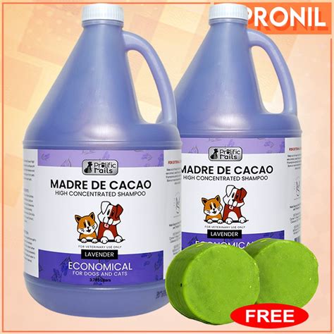 Fipro Prolific Tails Madre De Cacao Shampoo Lavender Gallon Set Of