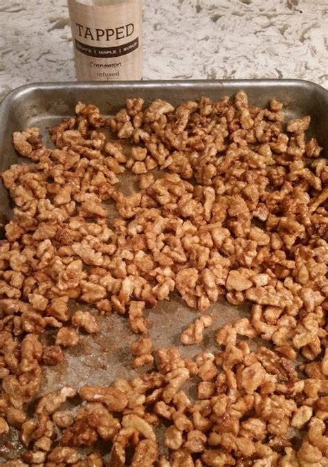 Maple Syrup Candied Nuts — Tapped Maple Syrup