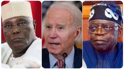 Just In Atiku Calls Out Biden As He Digs Out Fresh Case About Tinubu S