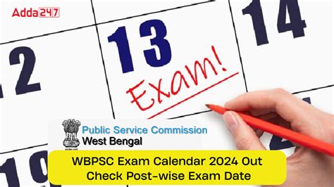 Wbpsc Exam Calendar Out Psc Wb Gov In Check Post Wise Exam Date