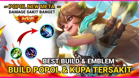 ITEM BUILD POPOL KUPA TERSAKIT 2023 TERBARU BUILD POPOL DAN KUPA