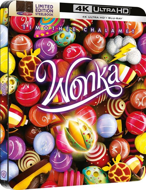 Wonka Steelbook K Ultra Hd Blu Ray Limited Edition Steelbook K