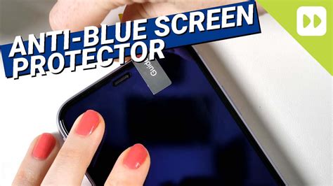 Installation And Benefits Of An Anti Blue Light Screen Protector Youtube