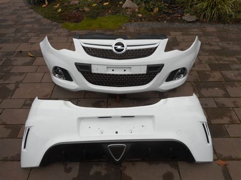 OPEL CORSA D LIFT OPC KOMPLETNY ZDERZAK TYŁ BDB 7022074271