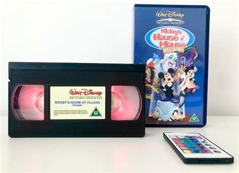 Disney Mickeys House Of Mouse Villains VHS Video Tape Colour Etsy