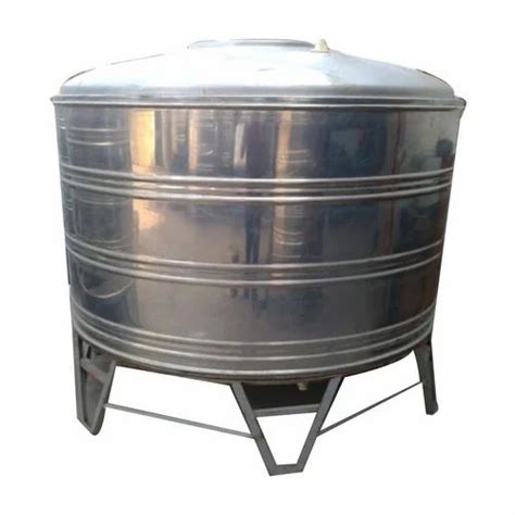 2000 Liter Stainless Steel Water Storage Tank At 110000 Piece Steel