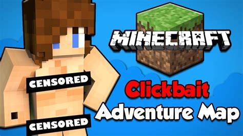 Boobs Prank Gone Wrong Minecraft Clickbait Adventure Map Youtube