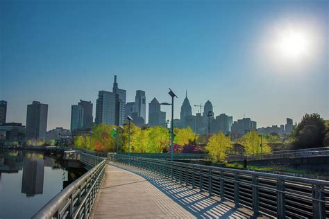 Spring On River Walk In Philadelphia Photograph By Philadelphia