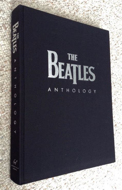 The Beatles Anthology Hardcover Black Large Heavy Color