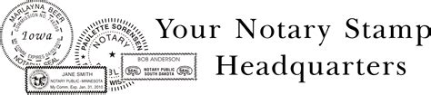 Notary Seal Stamp And Supplies All States