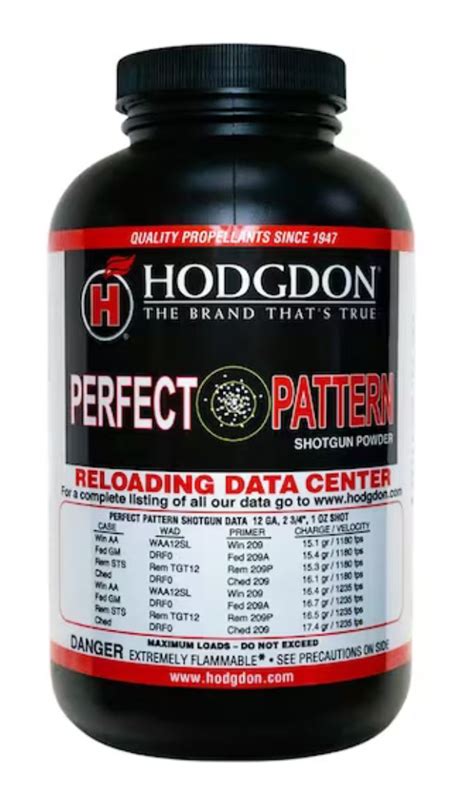 Hodgdon Perfect Pattern Powder Substitute 1 lb-HoPP1