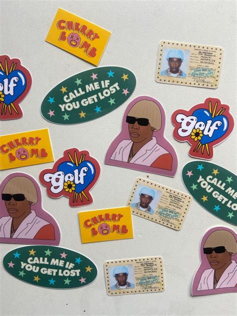 Tyler The Creator Sticker Pack Tyler The Creator Stickers Call Me If