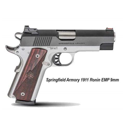 Springfield Armory 1911 Ronin EMP 9mm | Springfield 1911 Ronin EMP 9mm ...