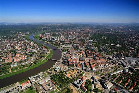 Dresden Altstadt Und Neustadt Luftbild Luftbilder Von Deutschland Von