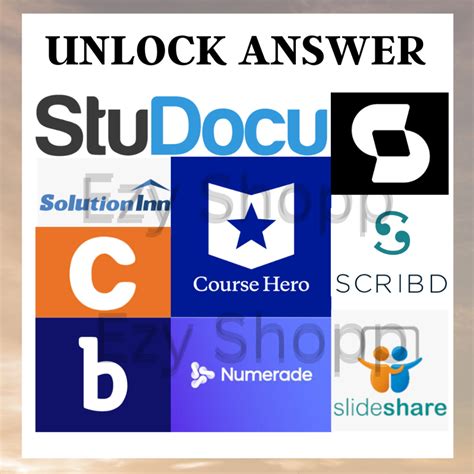 Fast Course Hero Coursehero Bartleby Scribd Studocu Slideshare