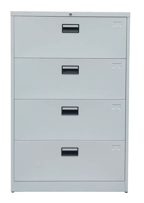 4 Drawer Steel Lateral Filing Cabinet — Cubix Office