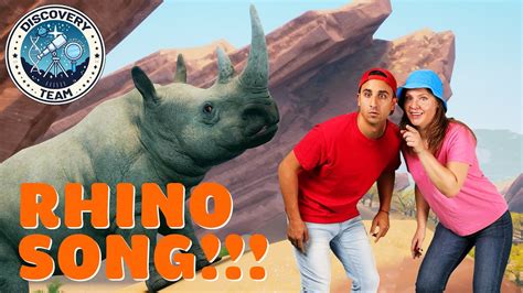 🦏 Rhino Song 🕺💃 The Discovery Team Songs For Kids Youtube