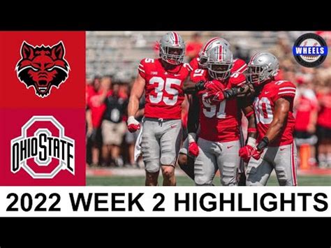 Ohio State Vs Arkansas State Highlights College Football Week