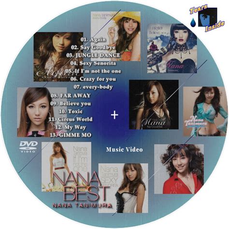 谷村 奈南 Nana Best Nana Tanimura ナナ ベスト Tears Inside の 自作 Cd Dvd ラベル