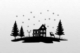 Christmas Village Svg Design Graphic By Nr Company Creative Fabrica