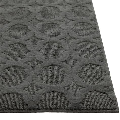 (D601) Verona Grey Contour Area Rug, 8x10