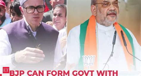 Bjp Can Form Govt With Engineer Rashids Party Omar Abdullah Hits Out