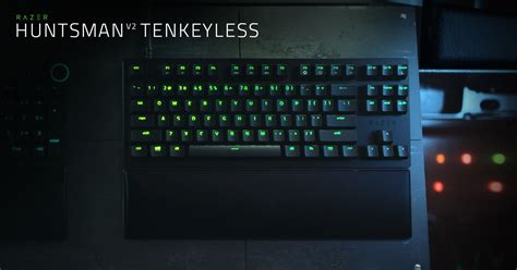 Optical Gaming Keyboard Huntsman V2 Tenkeyless Quartz Razer United