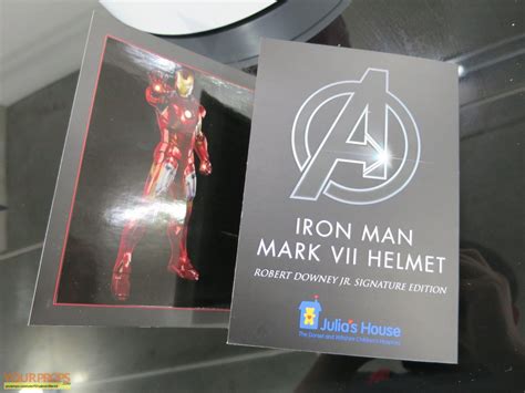 The Avengers Iron Man Mark 7 Prop Replica By EFX RDJ Signature Edition replica movie prop