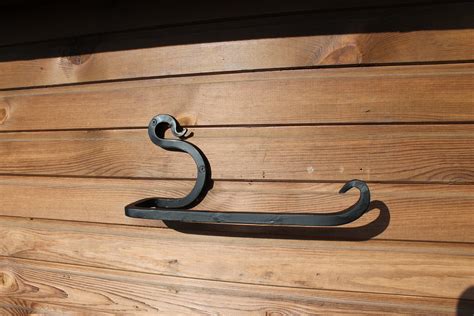 Hand Forged Paper Towel Holder Wrought Iron Kitchen Towel Etsy