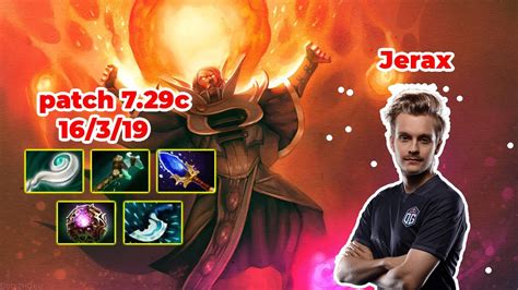 Jerax Invoker Mid Dota C Mmr Rank Dota Gameplay Learn To