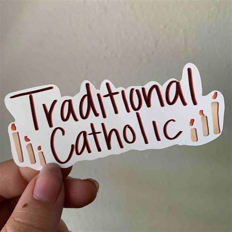 Traditional Catholic Sticker Traditional Mass Sticker Etsy