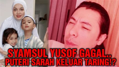 Terkini Syamsul Yusof Dan Ira Kazar Kalah Puteri Sarah Liyana Menang Youtube