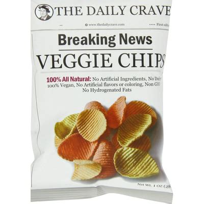 Top 50 most popular: veggie chips