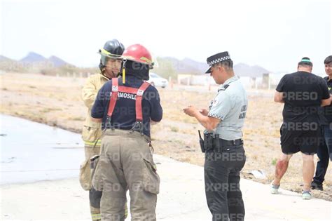 Se Incendia Trailer Sobre La Carretera Hermosillo Guaymas