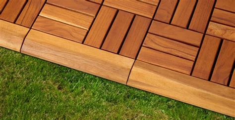 Installing Wood Deck Tiles On Grass In Just Some Easy Steps Woodspace