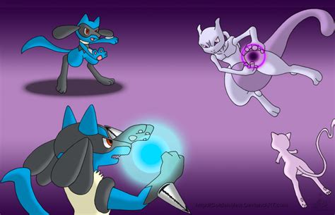 Lucario vs Mewtwo Wallpaper - WallpaperSafari