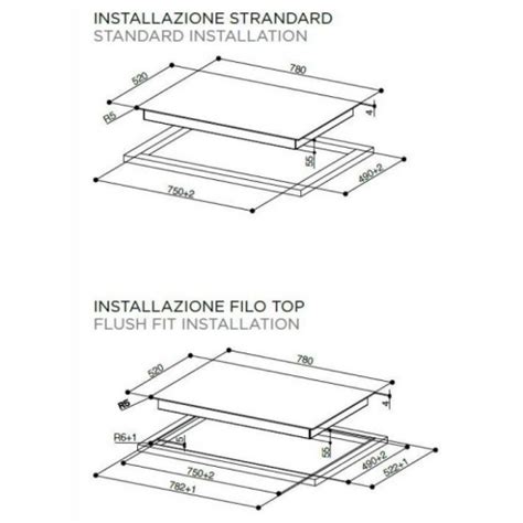 Faber Fch Gr Bt Piano Cottura A Induzione Zone Cm Fun