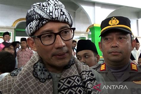 Sandiaga Gabung PPP Lebarkan Peluangnya Jadi Cawapres ANTARA News Aceh