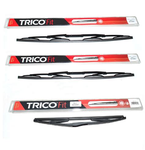 LAND ROVER FRONT REAR WIPER BLADES SET DISCOVERY 2 II DKC100960