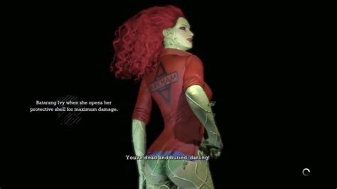 Batman Arkham Asylum Game Over Poison Ivy Fandub Latino Youtube