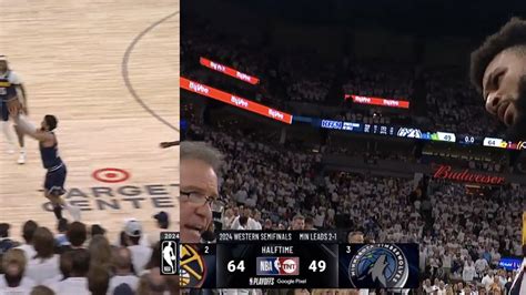 Jamal Murray Hit Coolest Shot Of Nba Playoffs And Got Face To Face With