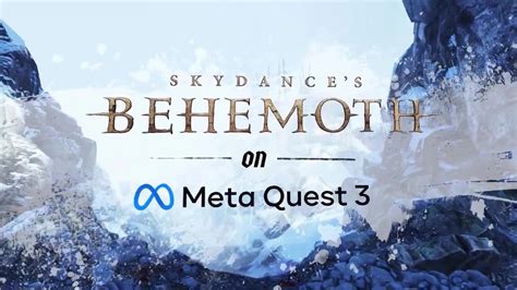 Watch Skydance S Behemoth Running Standalone On Quest