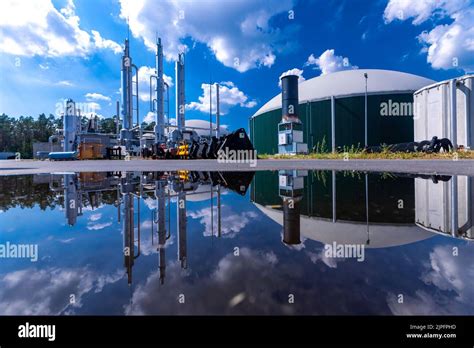 Biogas Storage Tanks Hi Res Stock Photography And Images Alamy