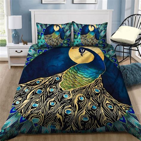 Peacock Bedding Set Qahg Woonistore Peacock Bedding Bed Design