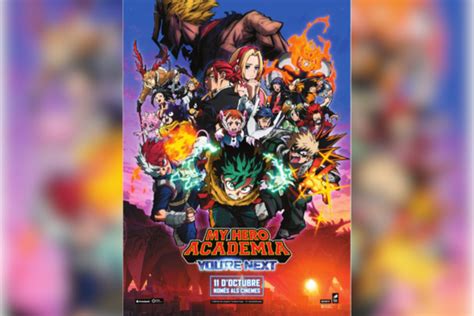 My Hero Academia You Re Next Principal Estrena En Catal D Aquesta