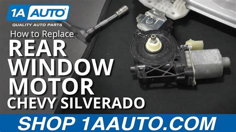 Replace Power Window Motor In Chevrolet Truck